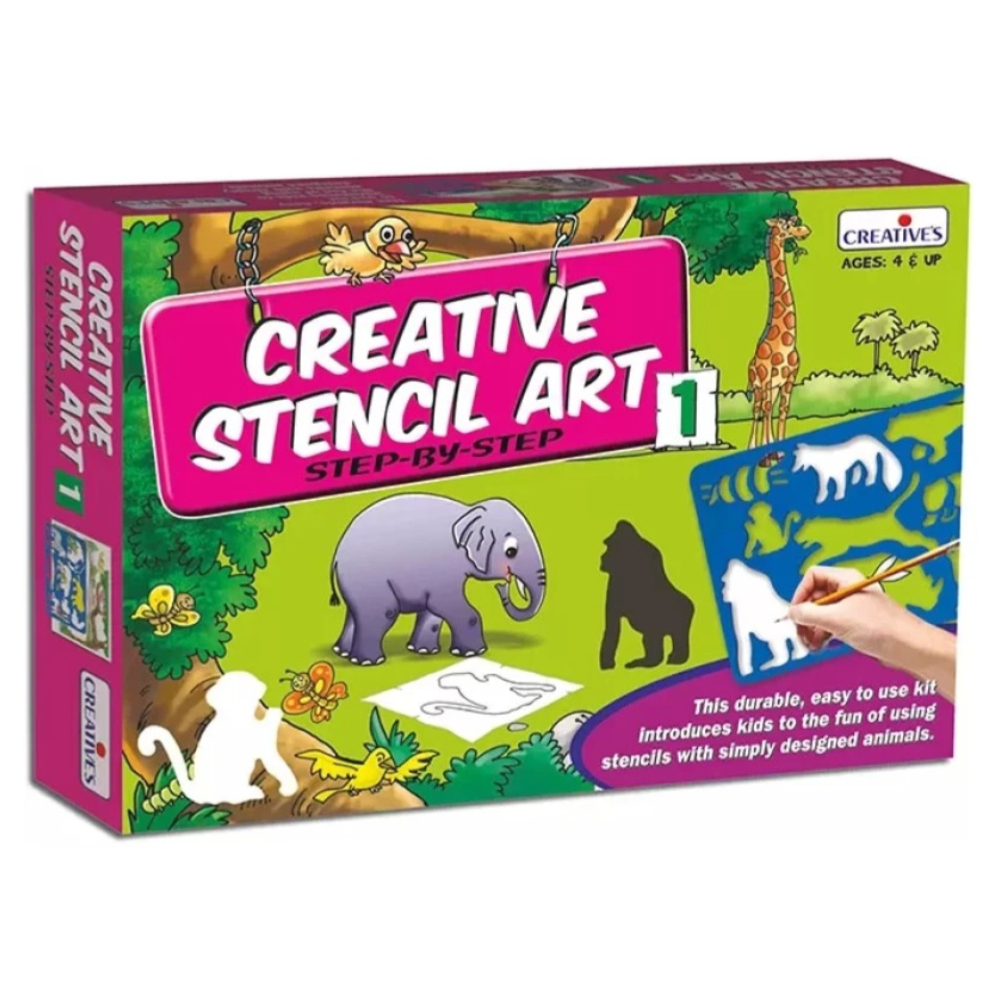 CREATIVE Stencil Art โ An Innovative and Fun Way to Foster Creativity, Artistic Skills, and Imagination in Children CREATIVE Stencil Art โ An Innovative and Fun Way to Foster Creativity, Artistic Skills, and Imagination in Children