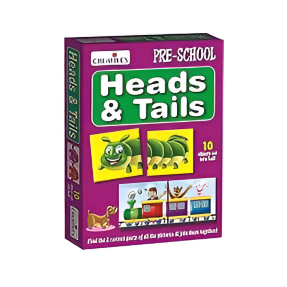 CREATIVE Heads & Tails - 24P: A Fun and Engaging Matching Game for Early Learners CREATIVE Heads & Tails - 24P: A Fun and Engaging Matching Game for Early Learners