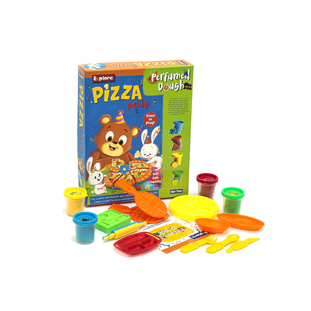 Eksploe - My Pizza Party Making Lab: The Ultimate Interactive Platform for Crafting Custom Pizzas and Hosting the Perfect Virtual Pizza Party with Friends and Family