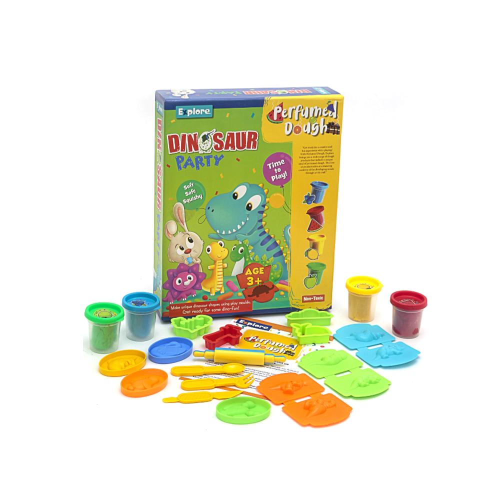 Eksploe - My Perfume Dough Dinosaur Making Lab: An Interactive and Creative Platform to Craft Personalized Scented Dough Dinosaurs and Explore the Art of Perfume Making for Kids and Adults