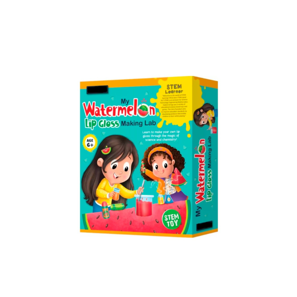 Explore My Watermelon Lip Gloss Making Lab-6P: A Fun and Creative DIY Experience for Crafting Your Own Juicy Watermelon-Inspired Lip Glosses with Custom Scents and Shades