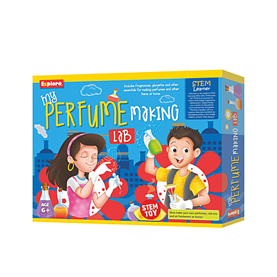 Eksploe My Perfume Making Lab: A Creative and Fun DIY Kit to Craft Your Own Signature Scents with Natural Essential Oils for a Personalized Fragrance Experience