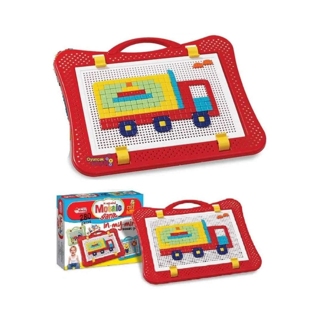 Dede Mosaic Toy 1145 โ Creative Educational Building Set for Kids Colorful Mosaic Tiles for Pattern Design Dede Mosaic Toy 1145 โ Creative Educational Building Set for Kids Colorful Mosaic Tiles for Pattern Design