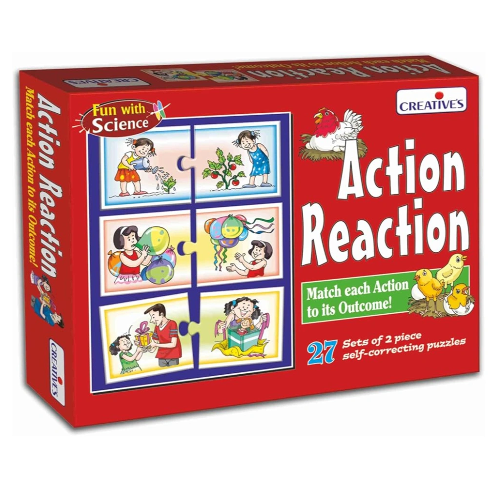 CREATIVE Action & Reaction - 12P: An Educational Game to Enhance Critical Thinking and Understanding Cause & Effect CREATIVE Action & Reaction - 12P: An Educational Game to Enhance Critical Thinking and Understanding Cause & Effect