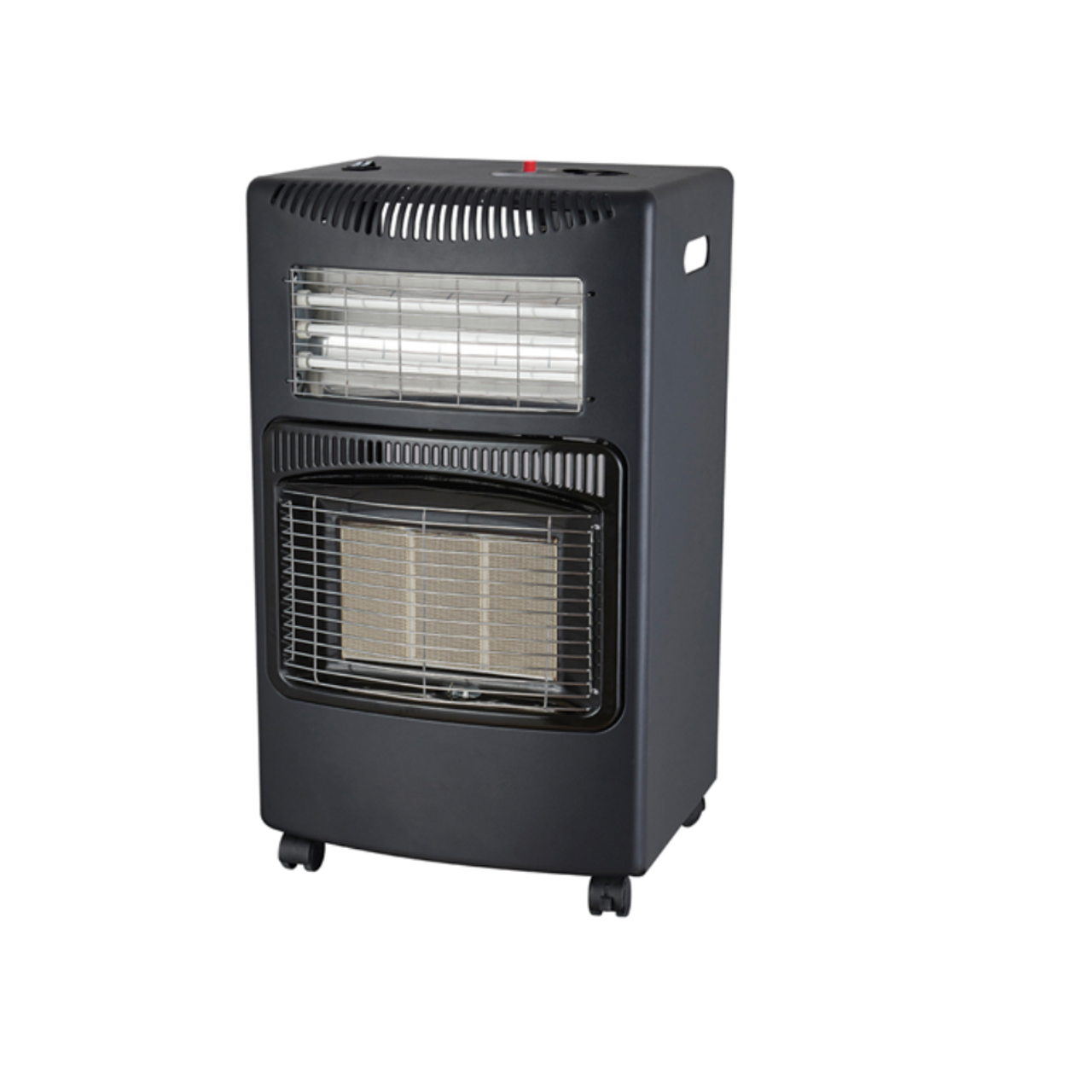 Zilan Electric and Gas Heater ZLN1282 – Dual Function 3-Ceramic Plate & 3-Quartz Tube Heating System, 4200W Max Power, Piezo-Electric Ignition, ODS Safety Device