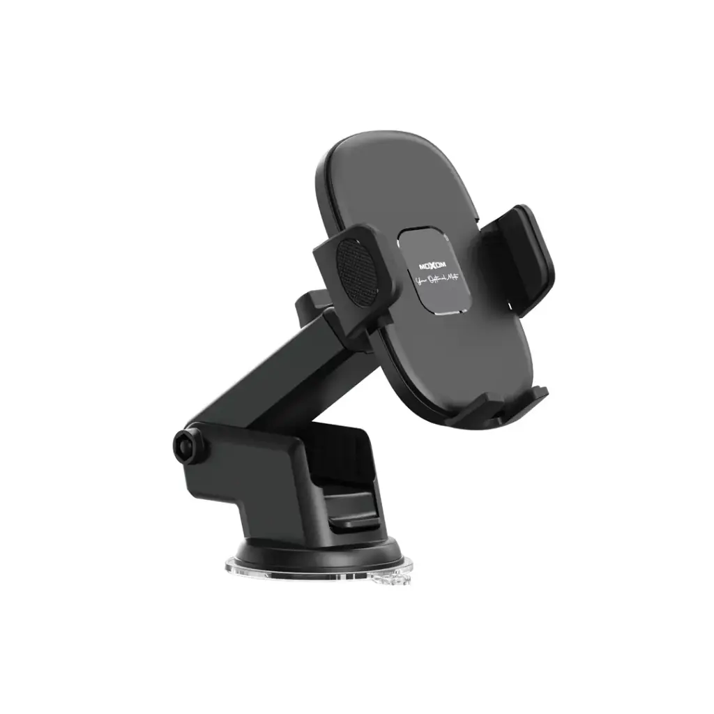 Moxom MX-VS103 360° Dashboard Extendable Mount Phone Holder Adjustable Telescopic Arm One-Touch Quick-Release Button Silicone Suction Cup with Super Adhesion