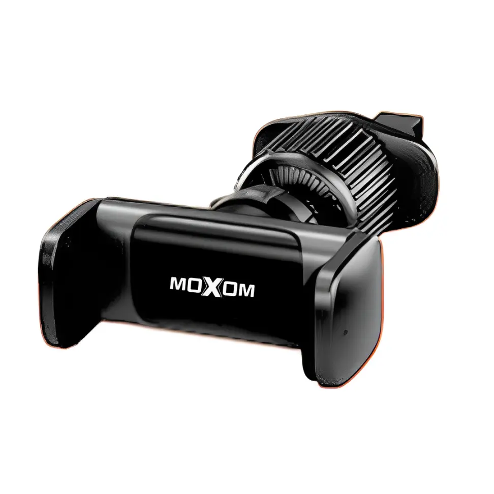 MOXOM MX-VS58 Universal Car Air Vent Mount – 360° Rotating Smartphone Holder with Strong Adjustable Clip – Easy Installation on Air Grille for Secure and Hands-Free Driving