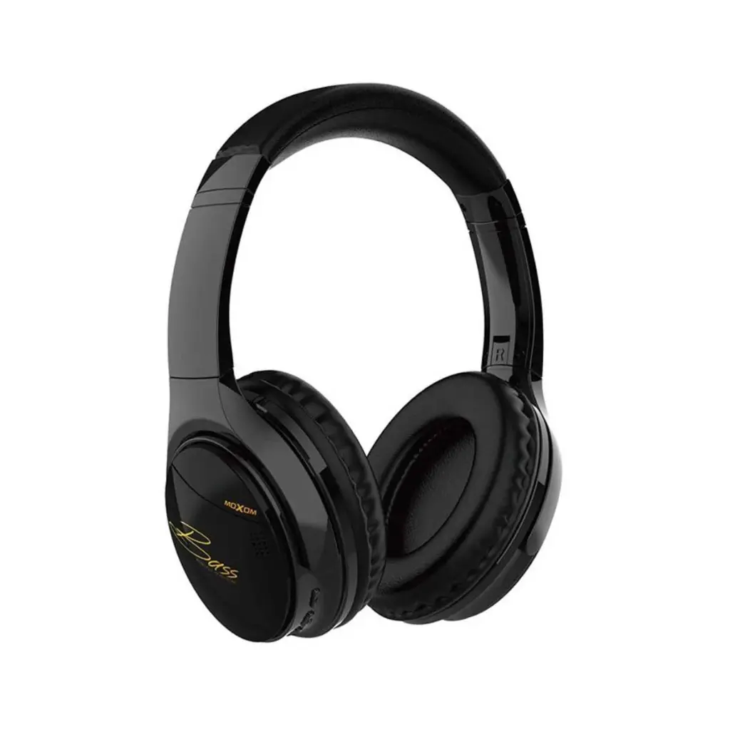 MX-WL40 Over-Ear Wireless Bluetooth Headphones – Sleek Black Design V5.0 Bluetooth Connectivity 200mAh Battery 5 Hours Play Time Comfortable Fit for Music, Calls & More