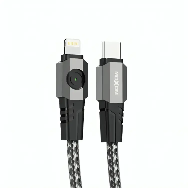 MOXOM MX-CB236 Type-C to Type-C Fast Charging Cable  PD 60W Power Delivery 1M High-Speed Sync & Charge Cord Universal USB-C Compatibility for iPhone 15 Series, iPads, Laptops & More