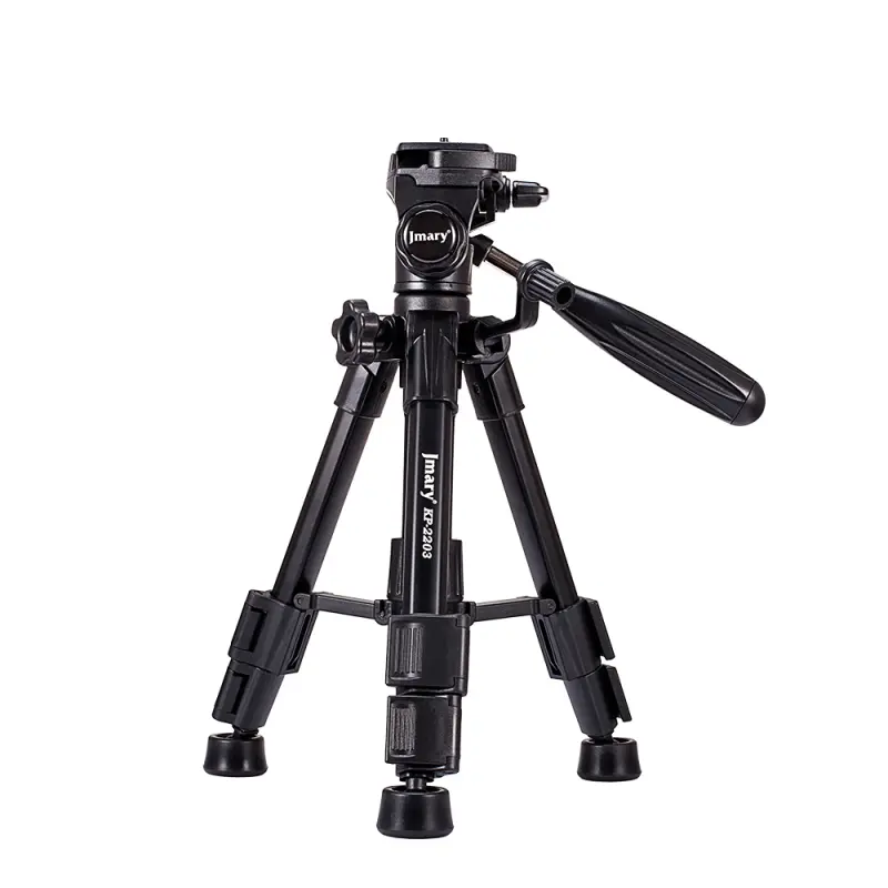 Jmary KP-2203 360° Rotation Tripod – Lightweight Aluminum Tripod with Adjustable Legs & Rubber Feet | Compatible with DSLR, Smartphones, Mirrorless & More Jmary KP-2203 360° Rotation Tripod – Lightweight Aluminum Tripod with Adjustable Legs & Rubber Feet | Compatible with DSLR, Smartphones, Mirrorless & More