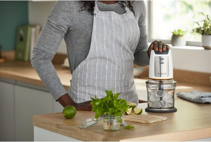 KENWOOD CHP61.200WH Electric Food Chopper 500W – Dual Speed Control, 2×500ml Bowls