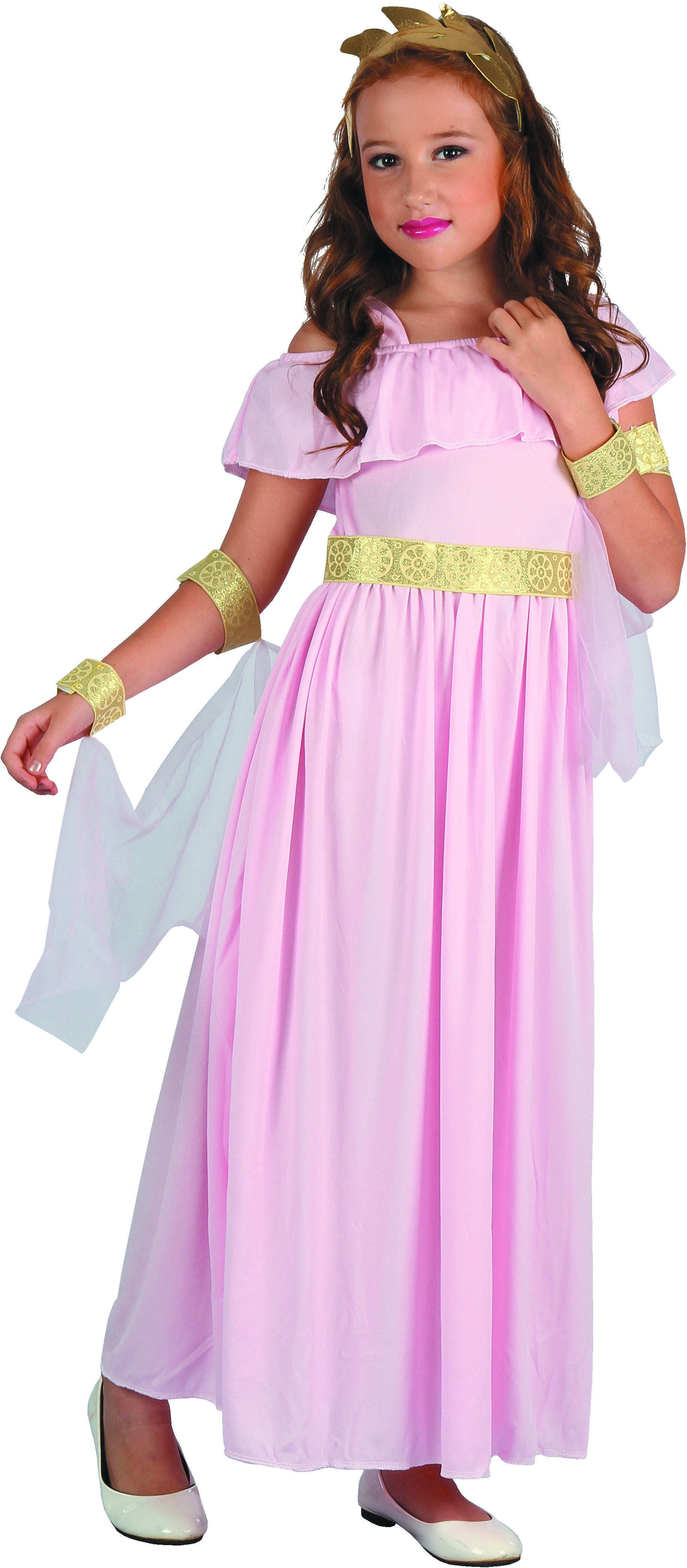 LUCIDA Athena Goddess Costume for Kids – Mythical & Elegant Halloween Outfit