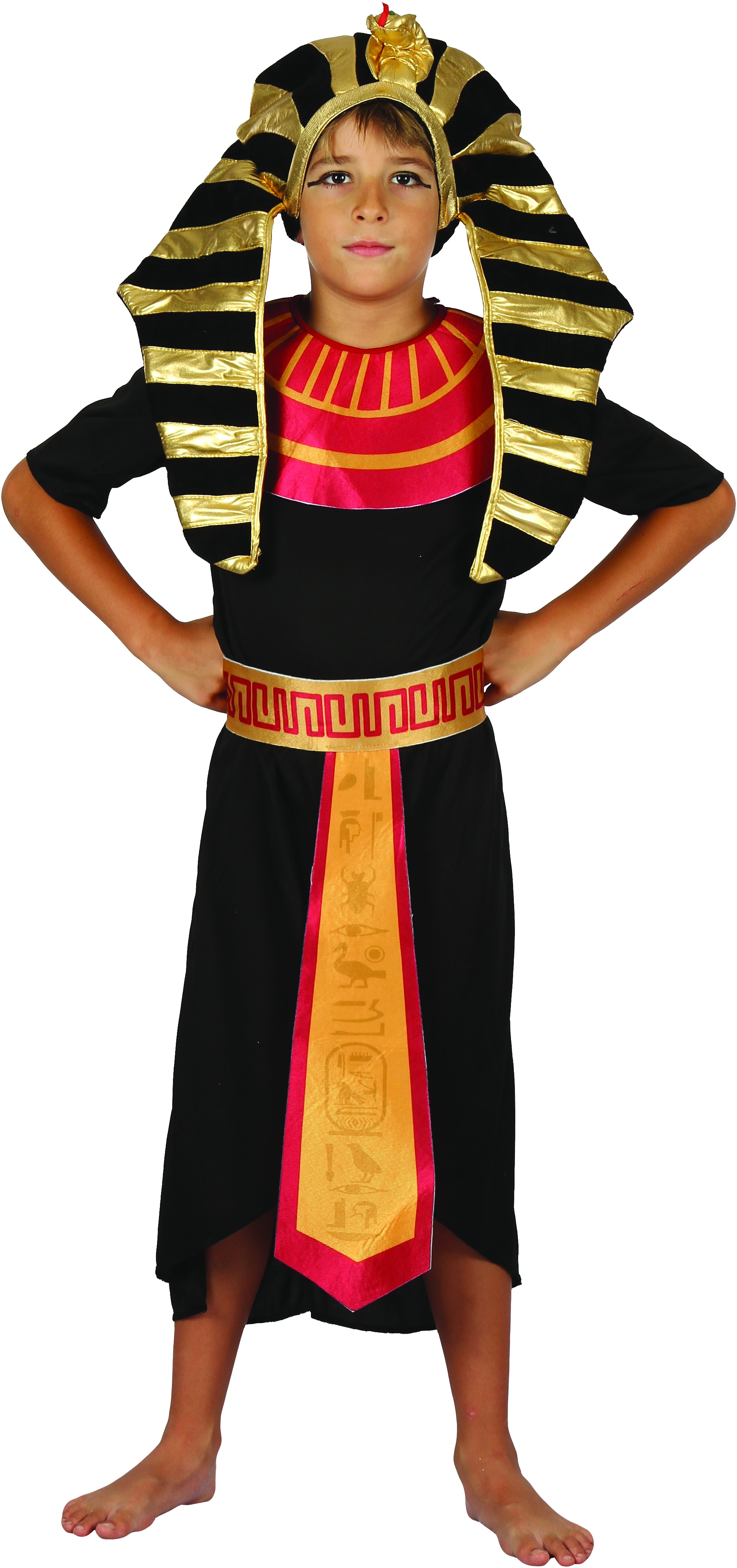 LUCIDA Pharaoh Costume for Kids – Majestic Halloween & Themed Historical Outfit
