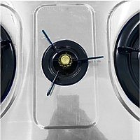 Happy Home HH3 Stainless Steel 3-Burner Gas Stove – Heavy-Duty & Portable Triple Burner Gas Cooker for Home, Kitchen, Outdoor, and Commercial Cooking