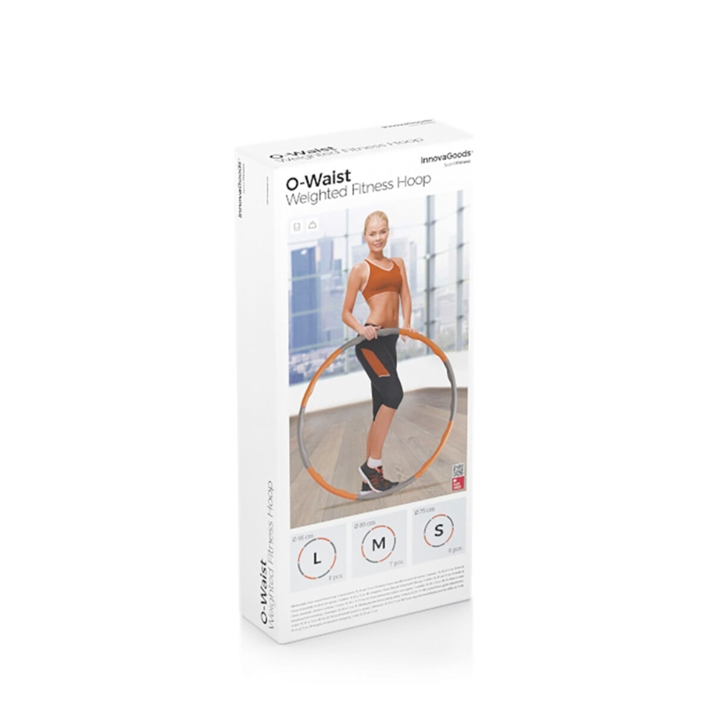 InnovaGoods Detachable Foam-Covered Fitness Hoop O-Waist, V0103103 InnovaGoods Detachable Foam-Covered Fitness Hoop O-Waist, V0103103