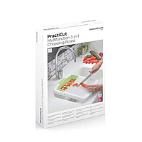 InnovaGoods Extendable 3-In-1 Cutting Board With Tray, Container And Drainer Practicut, V0103234 InnovaGoods Extendable 3-In-1 Cutting Board With Tray, Container And Drainer Practicut, V0103234
