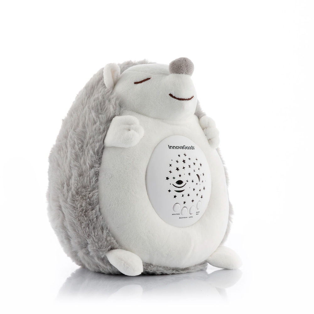 InnovaGoods Hedgehog Soft Toy With White Noise And Nightlight Projector Spikey, V0103194 InnovaGoods Hedgehog Soft Toy With White Noise And Nightlight Projector Spikey, V0103194