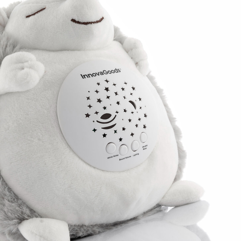 InnovaGoods Hedgehog Soft Toy With White Noise And Nightlight Projector Spikey, V0103194 InnovaGoods Hedgehog Soft Toy With White Noise And Nightlight Projector Spikey, V0103194