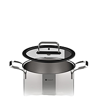 Steel Pro DH-03828 32 cm 17L Stainless Steel Cookware – Premium 18/8 Durable Pot with Lid, Non-Reactive Interior for Cooking, Boiling, and Stewing Steel Pro DH-03828 32 cm 17L Stainless Steel Cookware – Premium 18/8 Durable Pot with Lid, Non-Reactive Interior for Cooking, Boiling, and Stewing