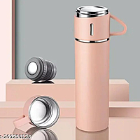 Stainless Steel Thermo 500ml/16.9oz Cup for Coffee Hot drink and Cold drink water flask.(pink,Set) Stainless Steel Thermo 500ml/16.9oz Cup for Coffee Hot drink and Cold drink water flask.(pink,Set)