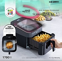 Dorsh Air Fryer Top View 6.5L DH-07815 – Digital Touchscreen Air Fryer with Adjustable Temperature, Timer, and Rapid Air Circulation for Healthy Frying, Baking, Roasting & Grilling Dorsh Air Fryer Top View 6.5L DH-07815 – Digital Touchscreen Air Fryer with Adjustable Temperature, Timer, and Rapid Air Circulation for Healthy Frying, Baking, Roasting & Grilling
