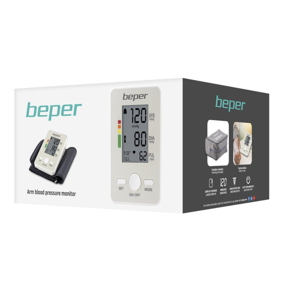 Beper Arm Blood Pressure Monitor,Oscillometric 40.120 Beper Arm Blood Pressure Monitor,Oscillometric 40.120