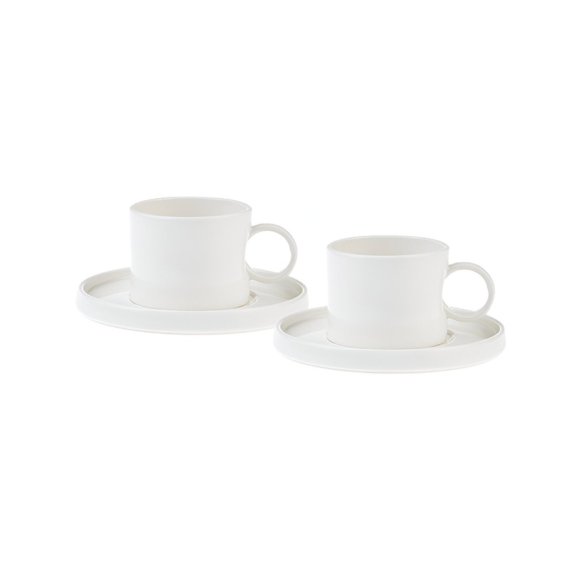 Van Well MIKA Set of 6 Off-White Matte Porcelain Coffee Cups – Elegant and Modern Ceramic Mugs for Espresso, Cappuccino, and Hot Beverages Van Well MIKA Set of 6 Off-White Matte Porcelain Coffee Cups – Elegant and Modern Ceramic Mugs for Espresso, Cappuccino, and Hot Beverages