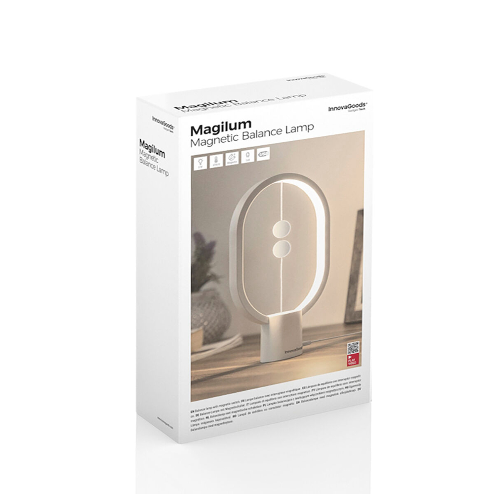 InnovaGoods Balance Lamp With Magnetic Switch Magilum, V0103345 InnovaGoods Balance Lamp With Magnetic Switch Magilum, V0103345