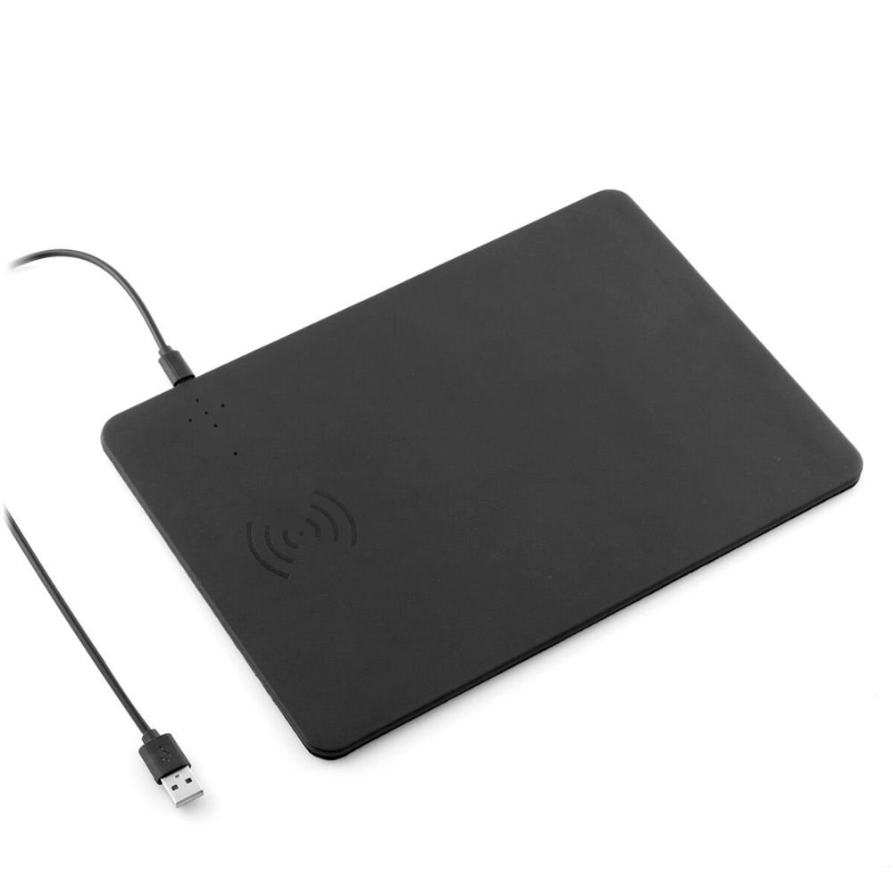 InnovaGoods 2-In-1 Mouse Mat With Wireless Charging Padwer, V0103216, Qi wireless charging standard, Typically available in neutral colors like black, gray, or brown InnovaGoods 2-In-1 Mouse Mat With Wireless Charging Padwer, V0103216, Qi wireless charging standard, Typically available in neutral colors like black, gray, or brown