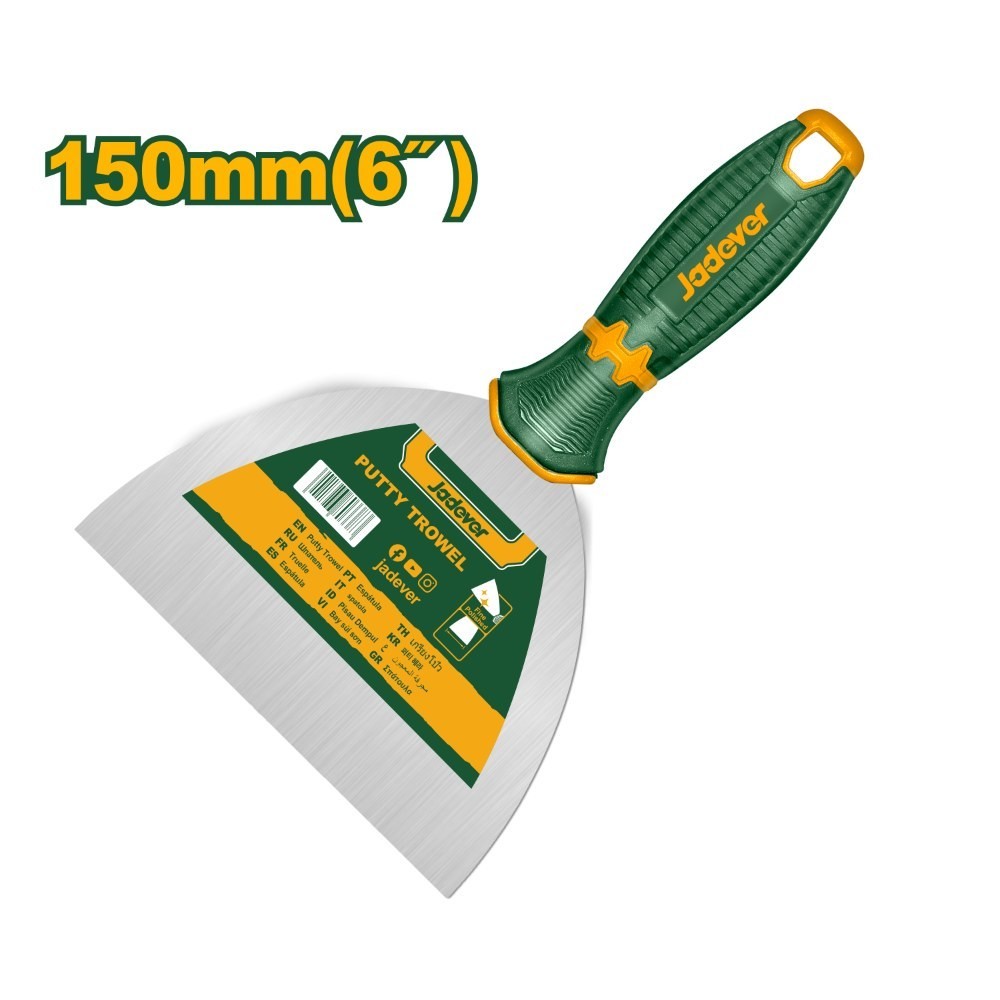 Stainless Steel Putty Trowel 150mm (6") – Professional-Grade Scraper for Wall Repair