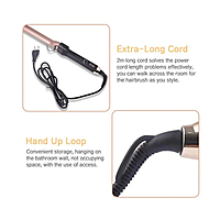 DSP Hair Curler 28mm 20109 – Professional Ceramic Curling Iron with Fast Heating, Adjustable Temperature, and Anti-Scald Design for Long-Lasting DSP Hair Curler 28mm 20109 – Professional Ceramic Curling Iron with Fast Heating, Adjustable Temperature, and Anti-Scald Design for Long-Lasting