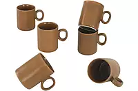 Van Well MIKA Porcelain Off-White Large Coffee Cups – Set of 3 (Ø 8.5 cm, 410 ml) – Elegant and Modern Porcelain Mugs for Coffee, Tea, and Hot Beverages Van Well MIKA Porcelain Off-White Large Coffee Cups – Set of 3 (Ø 8.5 cm, 410 ml) – Elegant and Modern Porcelain Mugs for Coffee, Tea, and Hot Beverages