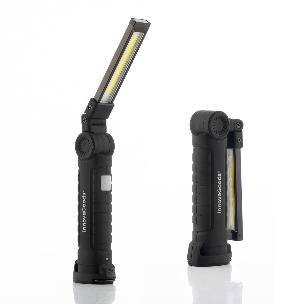 InnovaGoods 5-In-1 Rechargeable Magnetic Led Torch Litooler, V0103507, Durable plastic and aluminum components, Approximately 25 x 5.5 cm (exact dimensions may vary) InnovaGoods 5-In-1 Rechargeable Magnetic Led Torch Litooler, V0103507, Durable plastic and aluminum components, Approximately 25 x 5.5 cm (exact dimensions may vary)