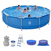 Jilong Avenli Frame Plus Round Pool Set with Filter Pump & Ladder - 450×90cm | 17801EU