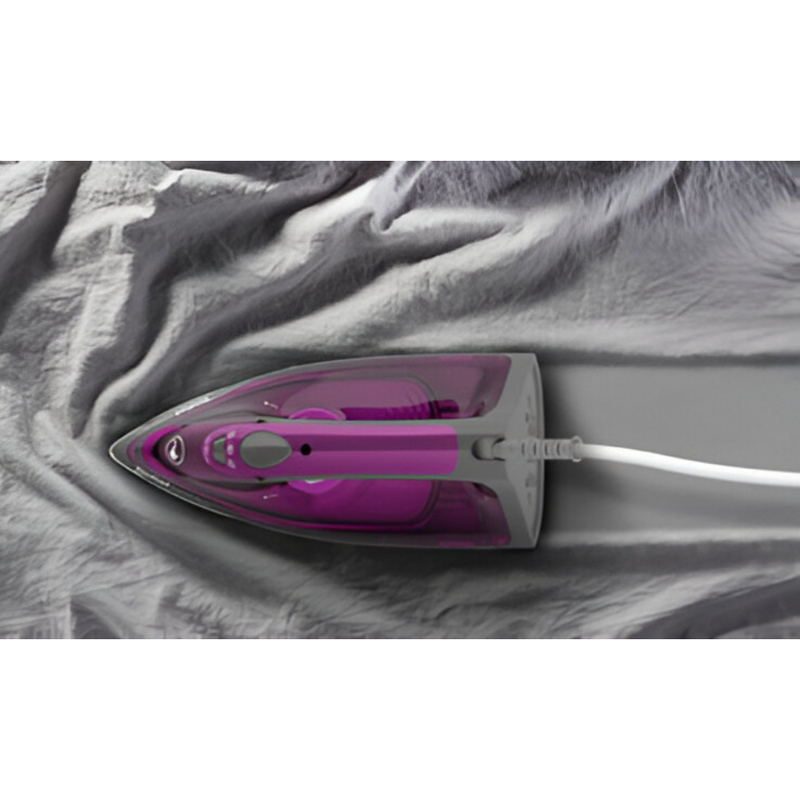 Tefal Express Steam 2600W Iron with Ceramic Soleplate, Fast Heat-Up, Anti-Drip and Anti-Scale Features for Effortless Wrinkle Removal and Smooth Ironing Results Tefal Express Steam 2600W Iron with Ceramic Soleplate, Fast Heat-Up, Anti-Drip and Anti-Scale Features for Effortless Wrinkle Removal and Smooth Ironing Results
