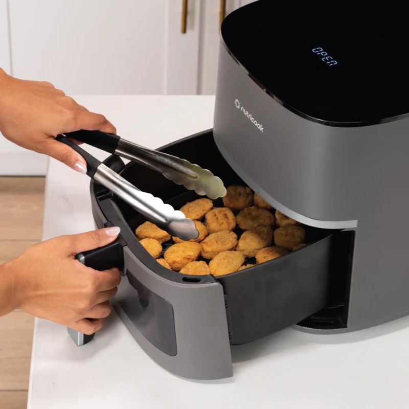 Nutricook Air Fryer Essentials Manual 3.5L 1500W – Gray/Silver, AFE152VG Nutricook Air Fryer Essentials Manual 3.5L 1500W – Gray/Silver, AFE152VG