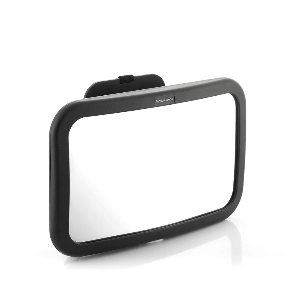 InnovaGoods Rearview Baby Mirror For Rear Seat Mirraby, V0103765, Durable plastic and reflective glass, Lightweight for easy installation (around 200-300 grams) InnovaGoods Rearview Baby Mirror For Rear Seat Mirraby, V0103765, Durable plastic and reflective glass, Lightweight for easy installation (around 200-300 grams)