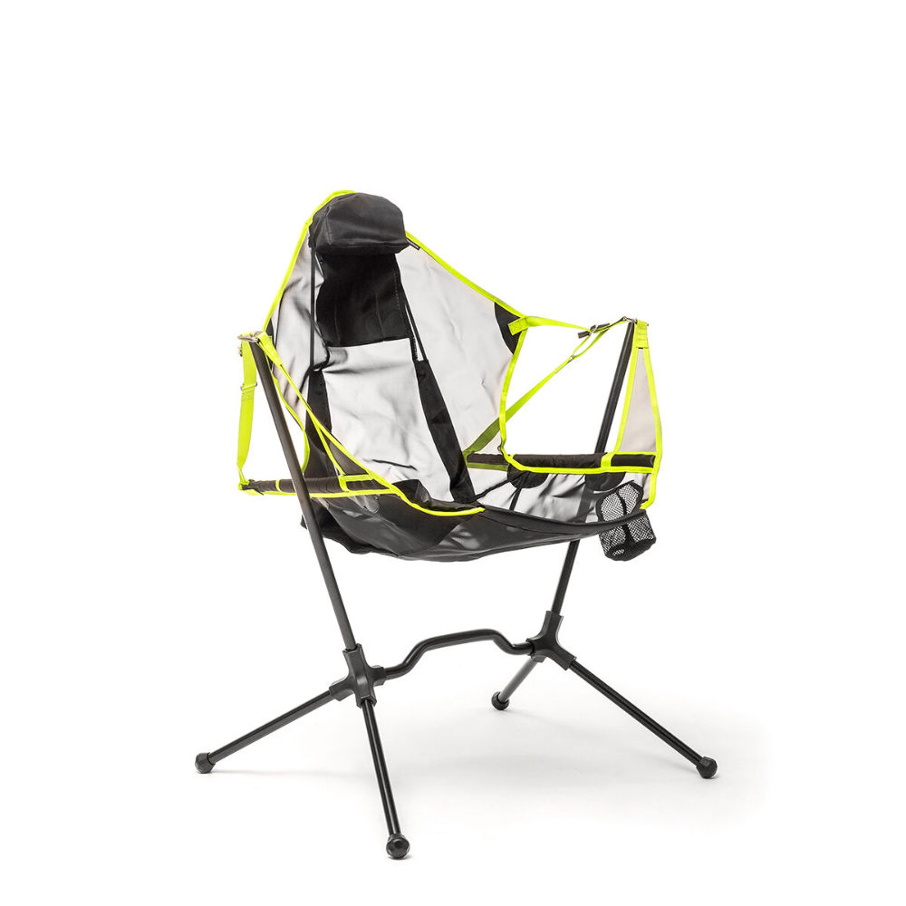 InnovaGoods Folding Camping Chair Kamprock, V0103732, Durable fabric (often polyester) with a sturdy metal frame, Lightweight design (around 1.5-2 kg) InnovaGoods Folding Camping Chair Kamprock, V0103732, Durable fabric (often polyester) with a sturdy metal frame, Lightweight design (around 1.5-2 kg)