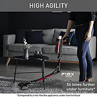 Tefal TY2079HO X-Force Flex 9.60 Cordless Vacuum Cleaner with Animal Care, Powerful Suction, Flexible Design, Long-Lasting Battery, and Multi-Surface Cleaning for Pet Owners Tefal TY2079HO X-Force Flex 9.60 Cordless Vacuum Cleaner with Animal Care, Powerful Suction, Flexible Design, Long-Lasting Battery, and Multi-Surface Cleaning for Pet Owners