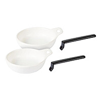 Grill Meister - Grilling Bowl Set of 2 - Ideal for Grilling Chopped Vegetables Grill Meister - Grilling Bowl Set of 2 - Ideal for Grilling Chopped Vegetables