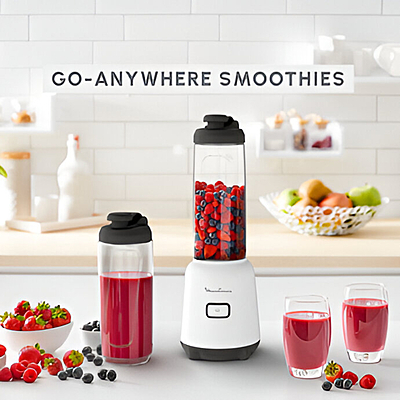 Moulinex 300W Blender LM115F127 with Durable Stainless Steel Blades, 1.25L Capacity, 2-Speed Control, Ice Crushing Function, and Easy-to-Clean Design for Smoothies