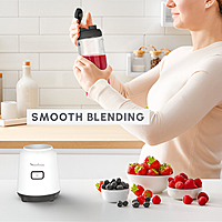 Moulinex 300W Blender LM115F127 with Durable Stainless Steel Blades, 1.25L Capacity, 2-Speed Control, Ice Crushing Function, and Easy-to-Clean Design for Smoothies Moulinex 300W Blender LM115F127 with Durable Stainless Steel Blades, 1.25L Capacity, 2-Speed Control, Ice Crushing Function, and Easy-to-Clean Design for Smoothies