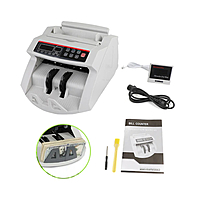 Bill Counter Machine 2108 with UV/MG Counterfeit Detection, High-Speed Counting, Large LCD Display, Automatic Start/Stop Function, and Adjustable Batch Counting for Efficient Cash Handling Bill Counter Machine 2108 with UV/MG Counterfeit Detection, High-Speed Counting, Large LCD Display, Automatic Start/Stop Function, and Adjustable Batch Counting for Efficient Cash Handling