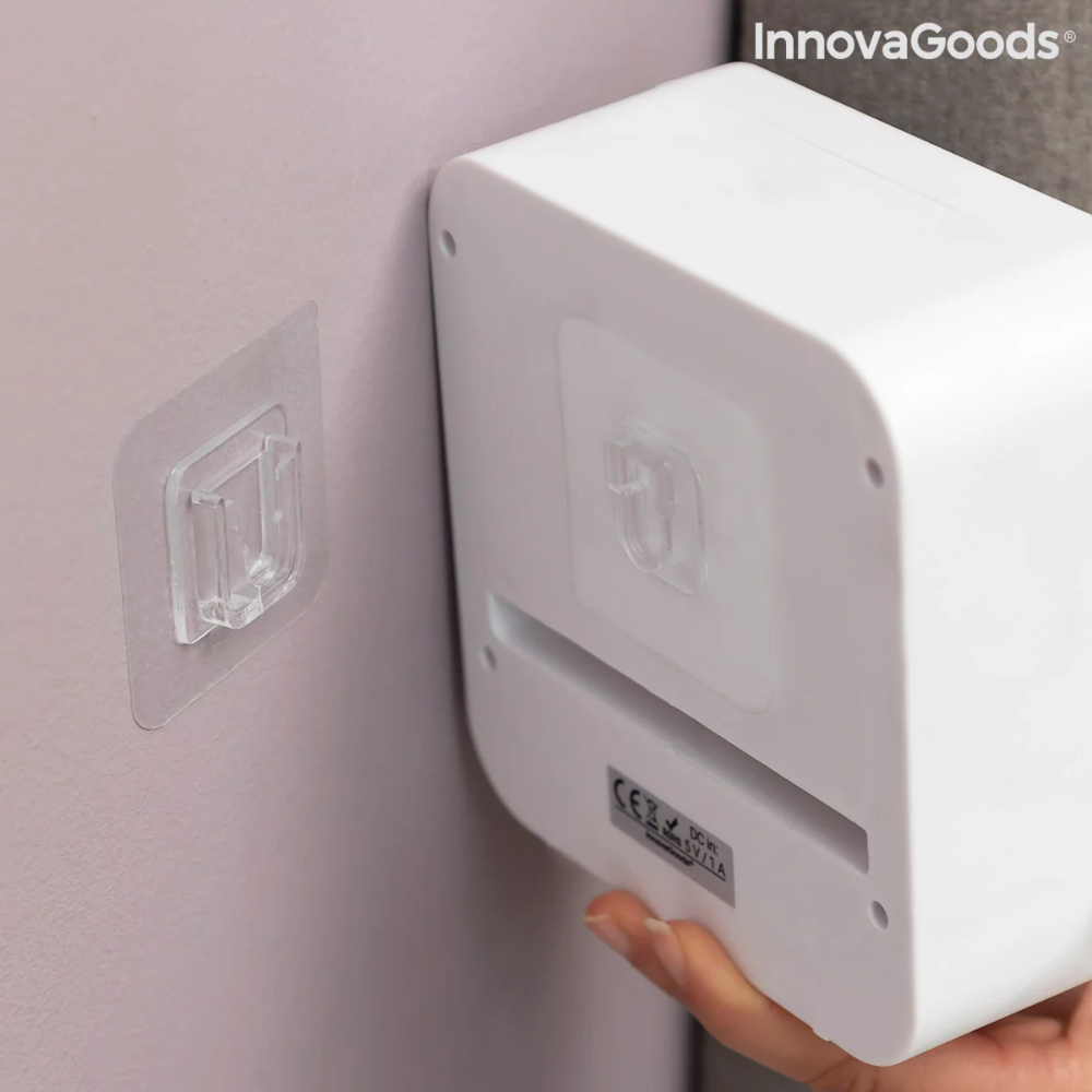 InnovaGoods Anti-Mosquito Lamp With Wall Hanger Kl Box, V0103445, emits light that attracts insects and employs a safe trapping method to capture them InnovaGoods Anti-Mosquito Lamp With Wall Hanger Kl Box, V0103445, emits light that attracts insects and employs a safe trapping method to capture them