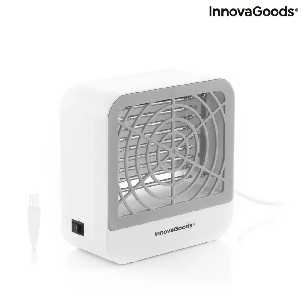 InnovaGoods Anti-Mosquito Lamp With Wall Hanger Kl Box, V0103445, emits light that attracts insects and employs a safe trapping method to capture them InnovaGoods Anti-Mosquito Lamp With Wall Hanger Kl Box, V0103445, emits light that attracts insects and employs a safe trapping method to capture them