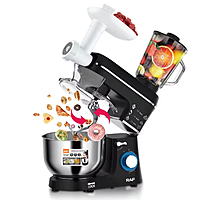 Tecnolux Multifunctional 10L Stand Mixer 3-in-1 T-6609B – Powerful and Versatile Kitchen Mixer for Baking and Cooking Tecnolux Multifunctional 10L Stand Mixer 3-in-1 T-6609B – Powerful and Versatile Kitchen Mixer for Baking and Cooking