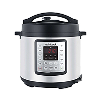 Nutricook Electric Pressure Cooker Eko 6L – Multi-Function Smart Cooking Pot with Digital Controls, Fast Cooking, and Energy-Efficient Design, Model NC-SPEK6 Nutricook Electric Pressure Cooker Eko 6L – Multi-Function Smart Cooking Pot with Digital Controls, Fast Cooking, and Energy-Efficient Design, Model NC-SPEK6