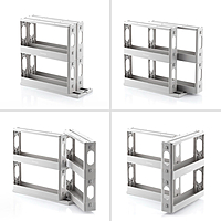 InnovaGoods Sliding And Pivoting Spice Organiser Rispick, V0103616 InnovaGoods Sliding And Pivoting Spice Organiser Rispick, V0103616