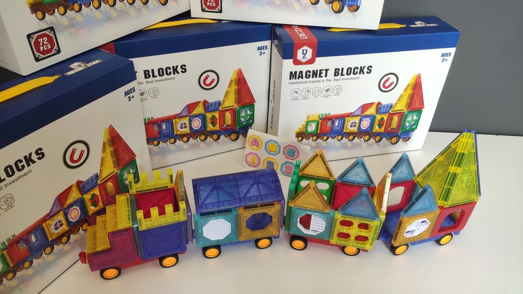 72PCS Kids Learning Educational Toys Building Blocks Train Set 6333-3 – Creative Construction Set for Toddlers and Preschoolers Colorful Interlocking Plastic Blocks with Train Design Ages 3+ 72PCS Kids Learning Educational Toys Building Blocks Train Set 6333-3 – Creative Construction Set for Toddlers and Preschoolers Colorful Interlocking Plastic Blocks with Train Design Ages 3+