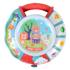Jie Star Musical Drum โ Interactive Light-Up Drum Toy for Kids, Model 25857E | Educational Music Toy with Fun Lights, Sounds, and Rhythmic Play for Early Learning and Development Jie Star Musical Drum โ Interactive Light-Up Drum Toy for Kids, Model 25857E | Educational Music Toy with Fun Lights, Sounds, and Rhythmic Play for Early Learning and Development